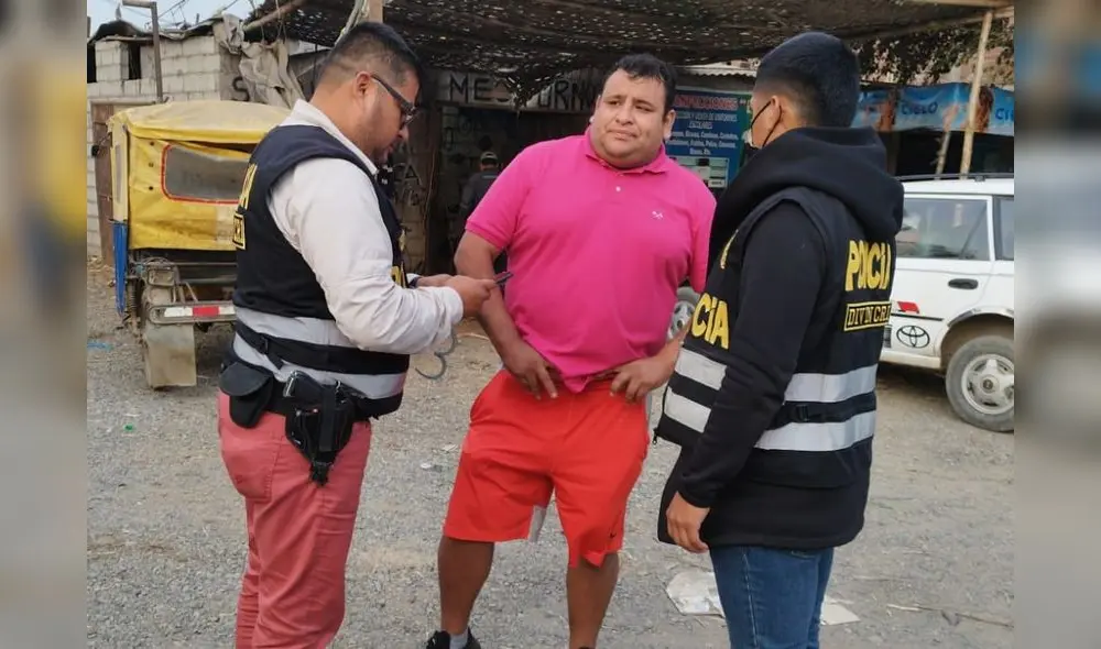 'Gordo Jovani' fue detenido durante un operativo orientado a contrarrestar el alto índice de criminalidad. Foto: PNP 'Gordo Jovani' fue detenido durante un operativo orientado a contrarrestar el alto índice de criminalidad. Foto: PNP