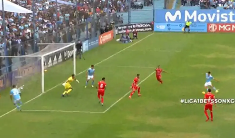 Alejandro Hohberg lleva siete goles en la Liga 1 2022. Foto: captura de GolPerú