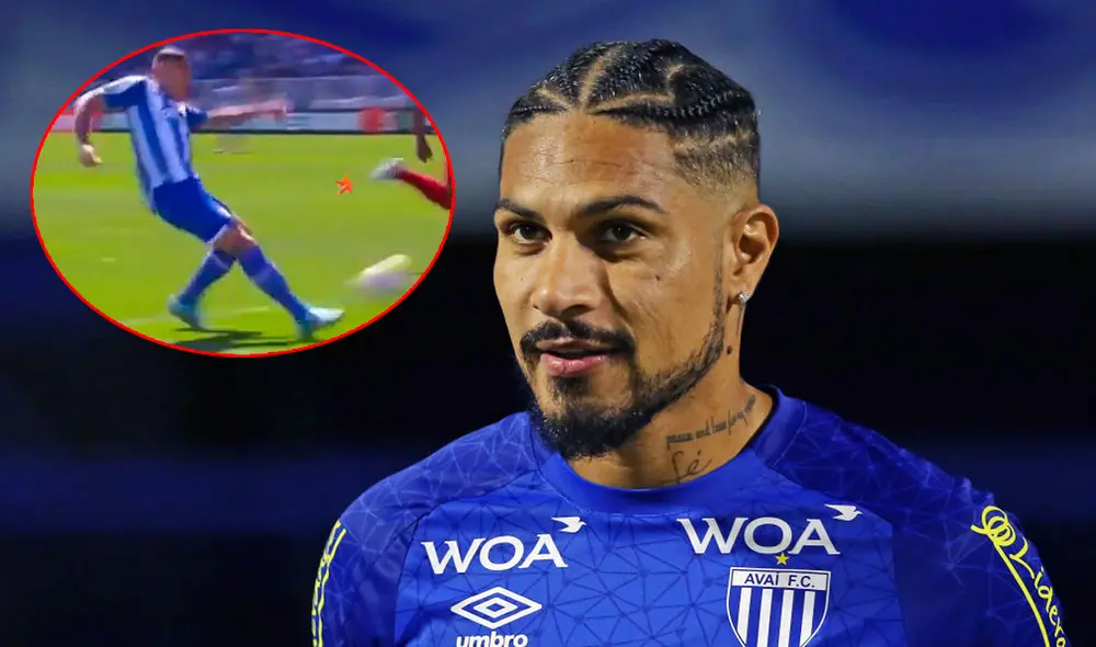 El delantero peruano sigue sin anotar por el Avaí. Foto: composición LR/ESPN/Avaí FC