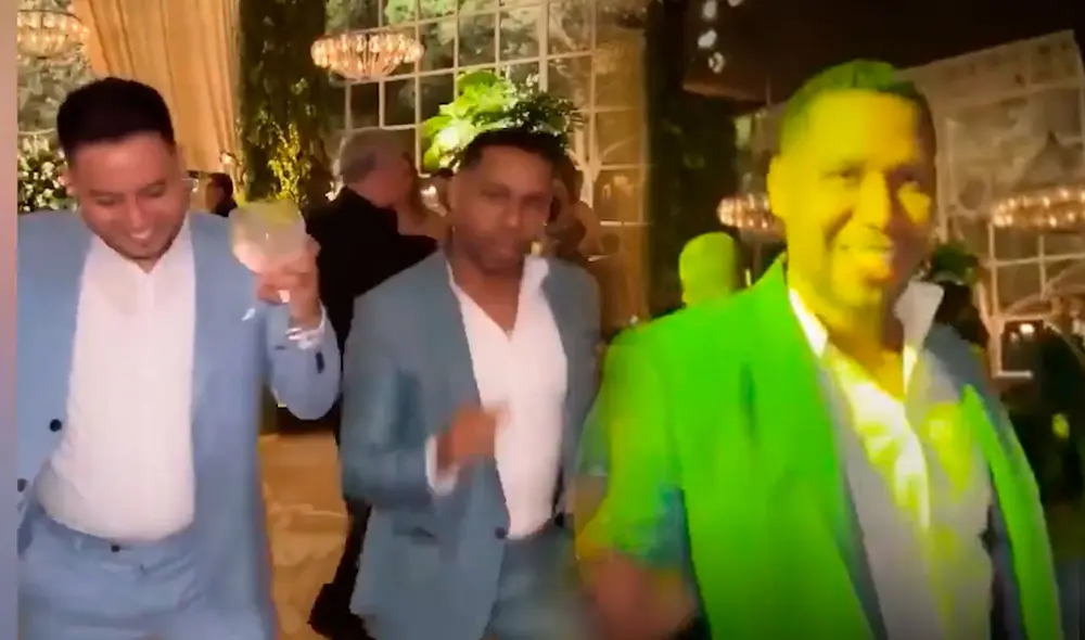 'Giselo' llevó a su novio a boda de Ethel Pozo y Julian Alexander. Foto: captura/Instagram