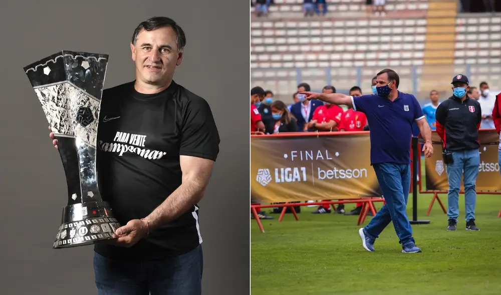 Carlos Bustos logró el título nacional con Alianza Lima en el 2021. Foto: Alianza Lima/Twitter Carlos Bustos logró el título nacional con Alianza Lima en el 2021. Foto: Alianza Lima/Twitter