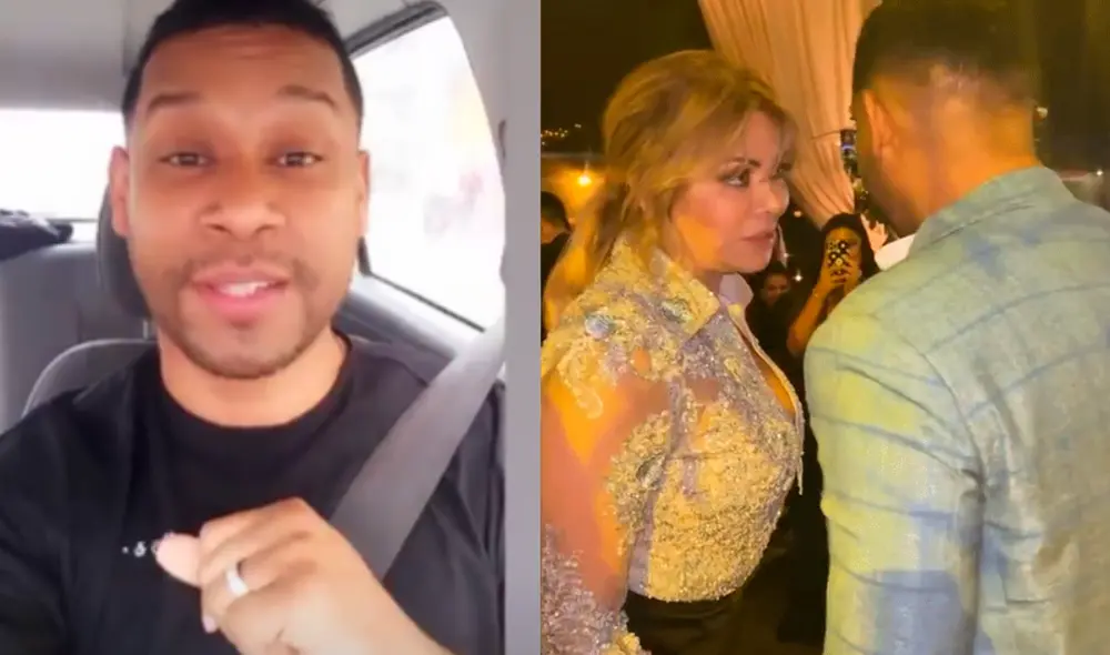 'Giselo' se pronuncia en redes sociales por altercado con Gisela Valcárcel. Foto: composición LR/Instagram