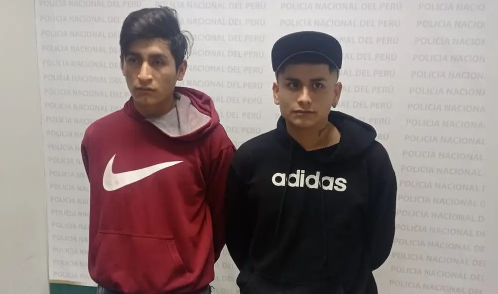 Los detenidos forman la banda delincuencial Los Vacas de La Esperanza. Foto: PNP