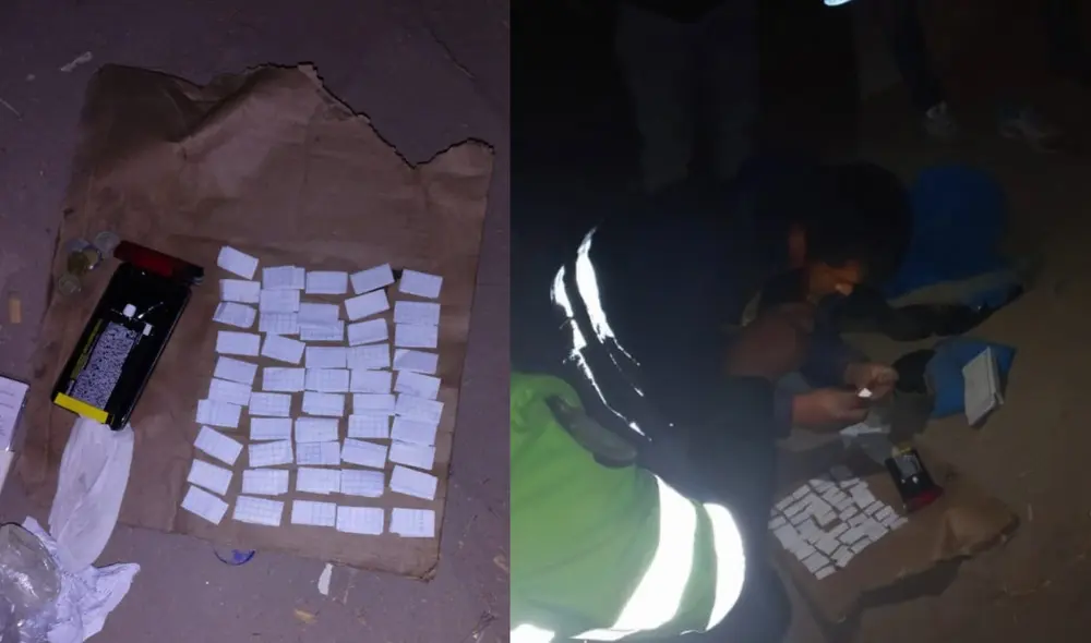 Sujeto detenido puso resistencia a la intervención. Foto: PNP