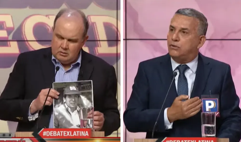 Daniel Urresti y Rafael López Aliaga vienen liderando la intención de voto para la alcaldía de Lima. Foto: composición LR/captura Latina.