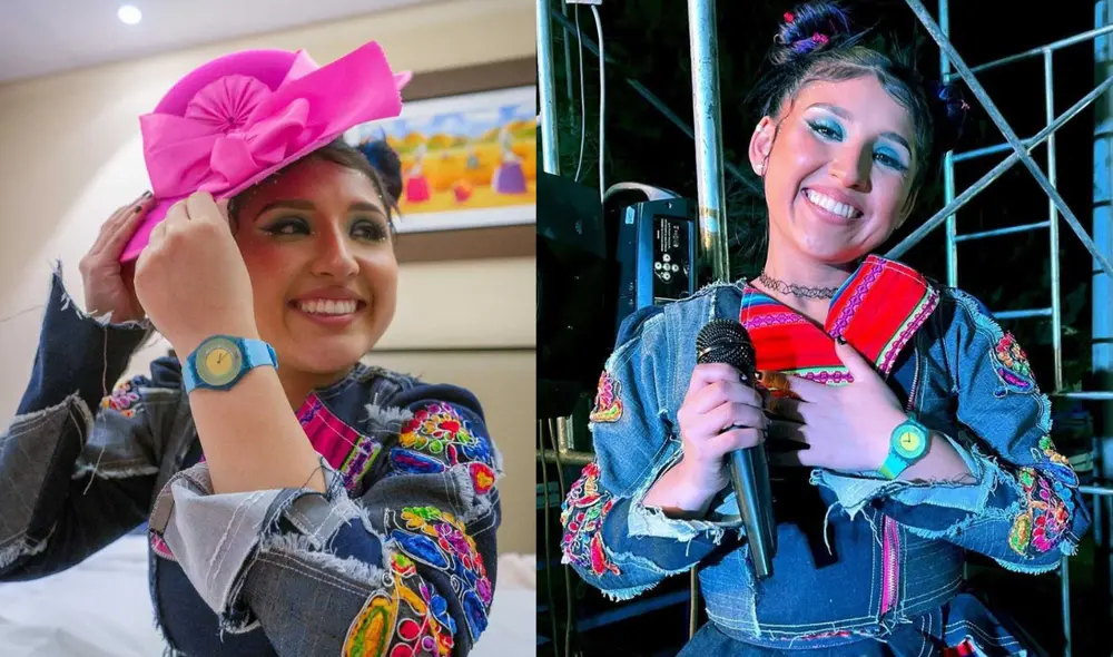 Milena Warthon es una joven cantante peruana que tiene como objetivo difundir la música andina nacional. Foto: Composición LR / difusión