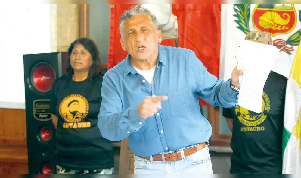 Acepta. Antauro Humala, dijo que firmó cuadernos porque su intención era recobrar su libertad. Sostiene que todos los reos hacen ello. Foto: Juan Carlos Cisneros/La República