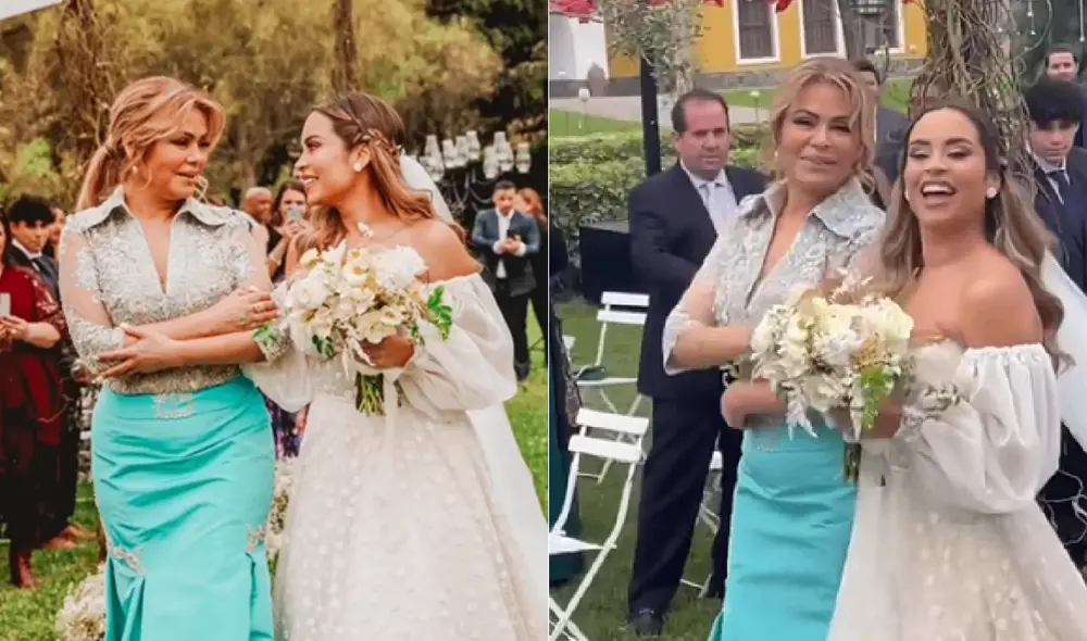 Gisela Valcárcel y Ethel Pozo se muestran muy felices juntas. Foto: Gisela Valcárce/Instagram