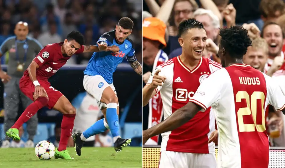 Liverpool recibe al Ajax en la segunda jornada del Grupo A de la Champions League. Foto: composición LR/ EFE