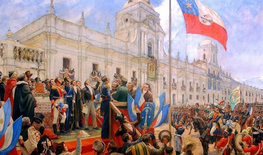 Chile celebra Fiestas Patrias en una fecha distinta a la que el general O'Higgins estableció con su proclamación en 1818. Foto: @esepulveda/ Twitter Chile celebra Fiestas Patrias en una fecha distinta a la que el general O'Higgins estableció con su proclamación en 1818. Foto: @esepulveda/ Twitter