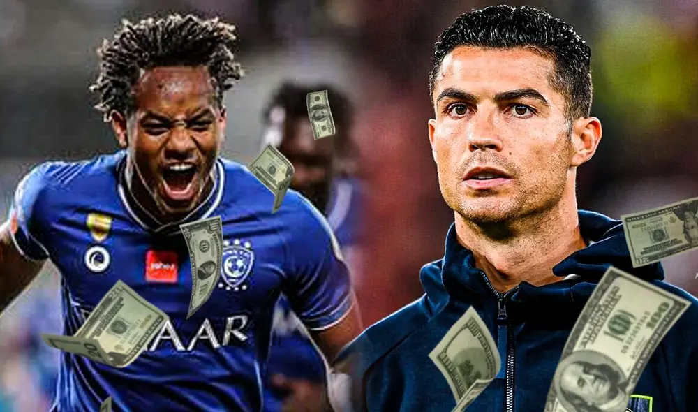 Cristiano Ronaldo ganó 5 Champions League en su carrera (4 con el Real Madrid y 1 con el Manchester United). Foto: Composición de Jazmin Ceras/Al-Hilal/Manchester United