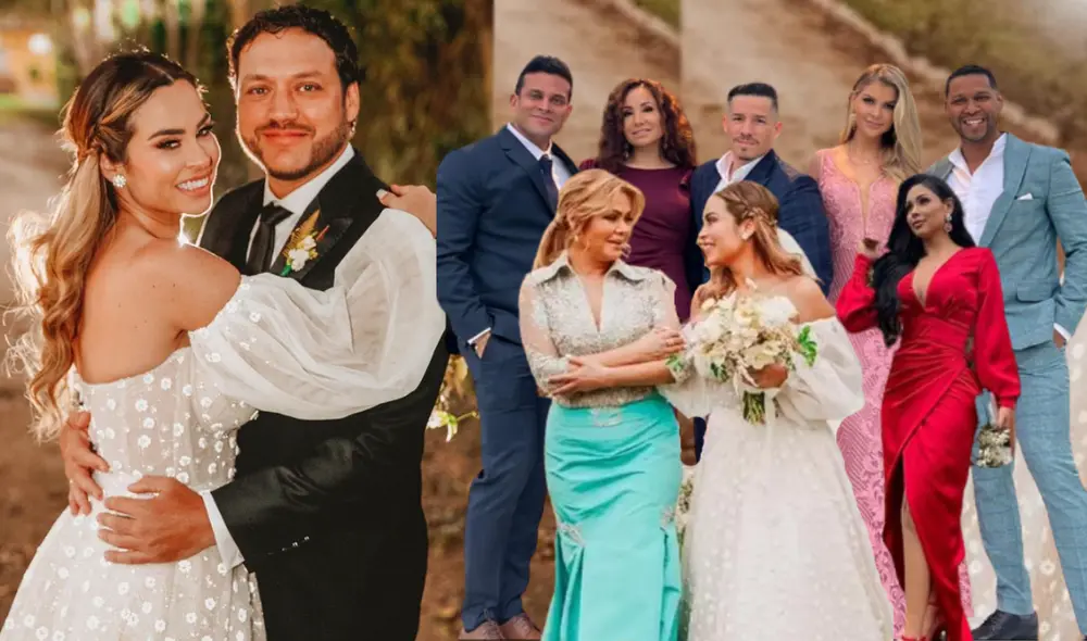 Invitados a la boda de Ethel Pozo y Julián Alexander. Foto: Composición LR/ Instagram