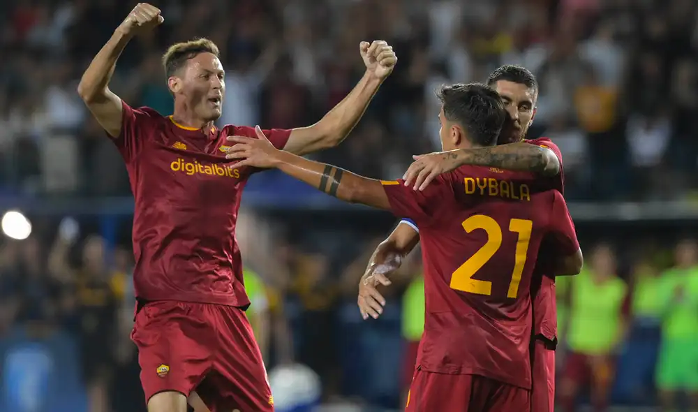 Roma metió un triunfazo. Foto: Roma/Twitter