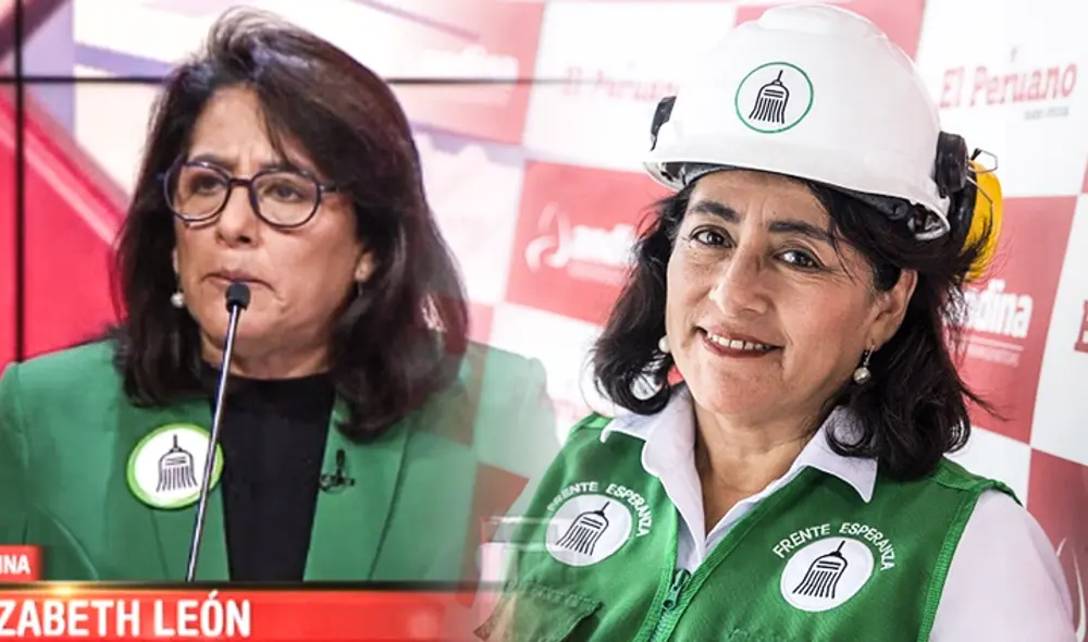 Elizabeth León es titulada en la carrera de Ingeniería civil en la UNI. Foto: composición Fabrizio Oviedo LR/captura Latina/Andina.