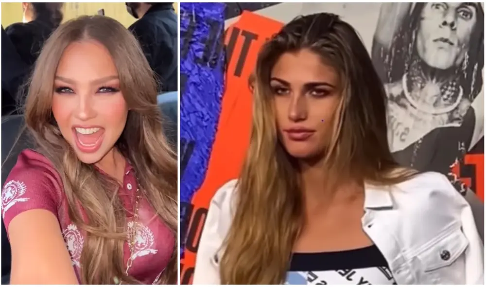 Alessia Rovegno participó de la New York Fashion Week junto a reconocidos modelos y diseñadores. Foto: composición LR/@thalia/Instagram