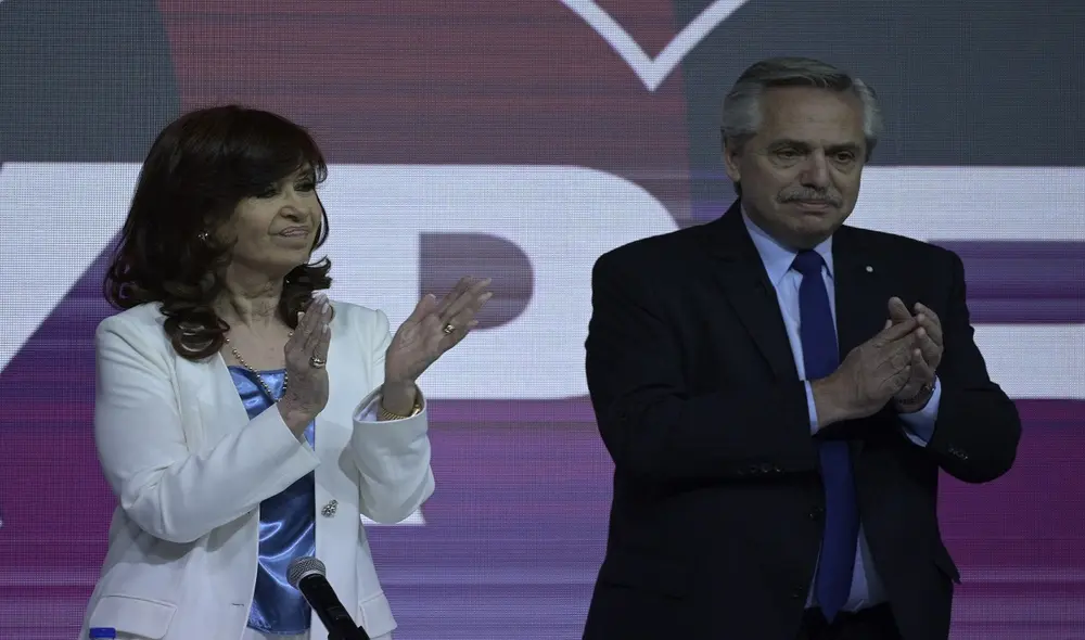 Los inculpados en sus conversaciones interceptadas "decían que el próximo soy yo", declaró Alberto Fernández a un medio español. Foto: AFP