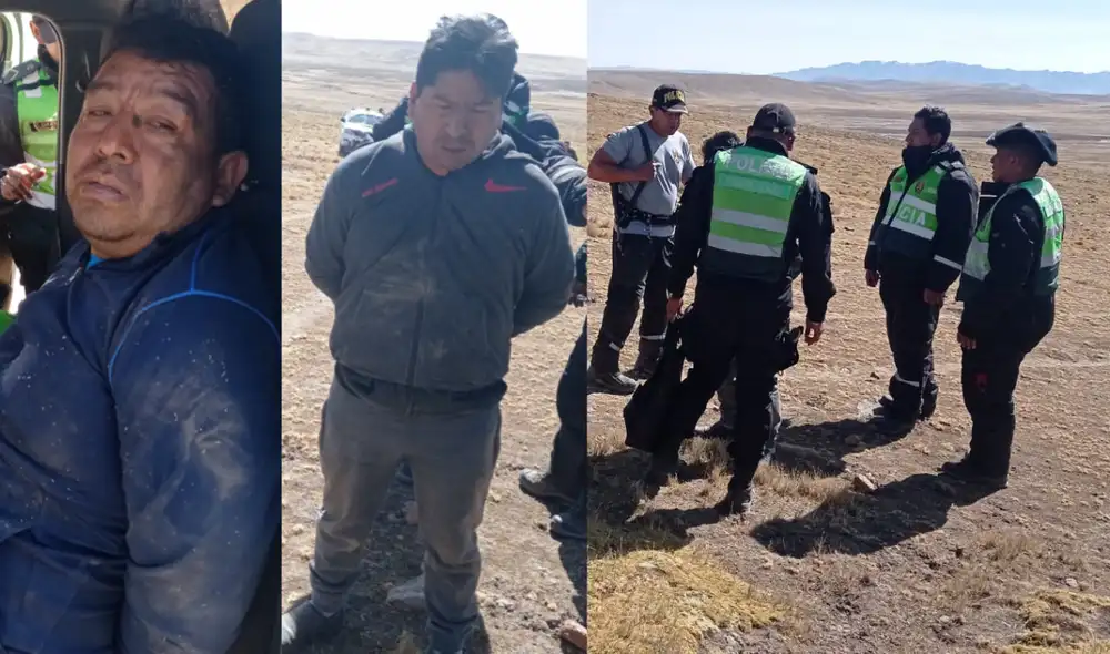 Uno de los detenidos tiene 11 requisitorias vigentes por diversos delitos. Foto: PNP