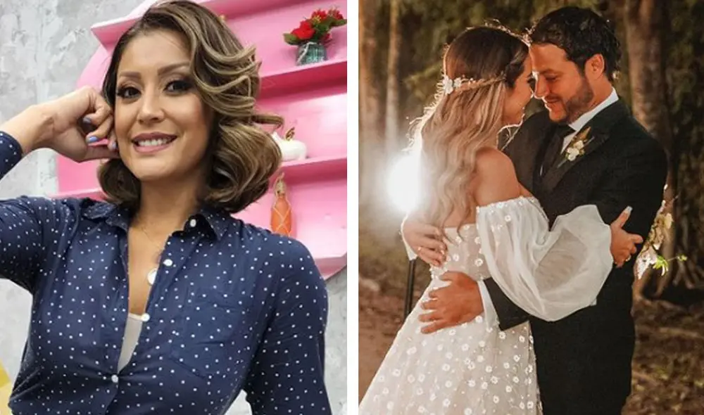 Karla Tarazona no pudo conocer detalles de la boda de Ethel Pozo y Julián Alexander. Foto: composición LR/Instagram/Karla Tarazona/Ethel Pozo