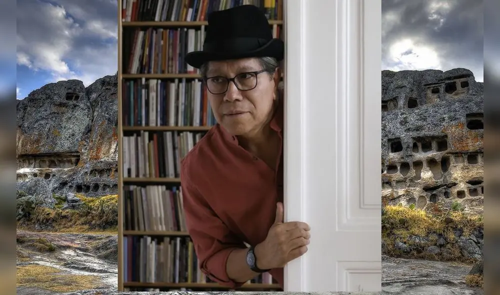 El escritor Walter Lingán vive hace décadas en Alemania , pero siempre regresa con un libro. Fotografía: MAT.