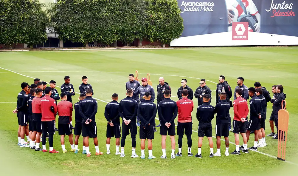 De todo. La selección realizó trabajos de calentamiento, gimnasio y toques con el balón en el primer día de entrenamiento. Foto: difusión