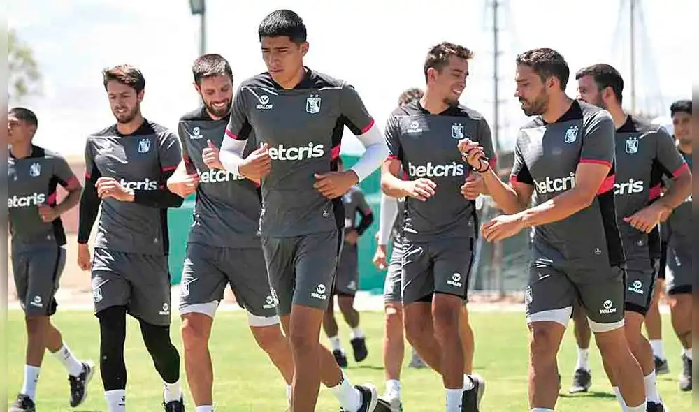 Rival. Melgar no tuvo descanso y trabajó con normalidad antes de su visita al Cusco. Foto: Club FBC Melgar Rival. Melgar no tuvo descanso y trabajó con normalidad antes de su visita al Cusco. Foto: Club FBC Melgar