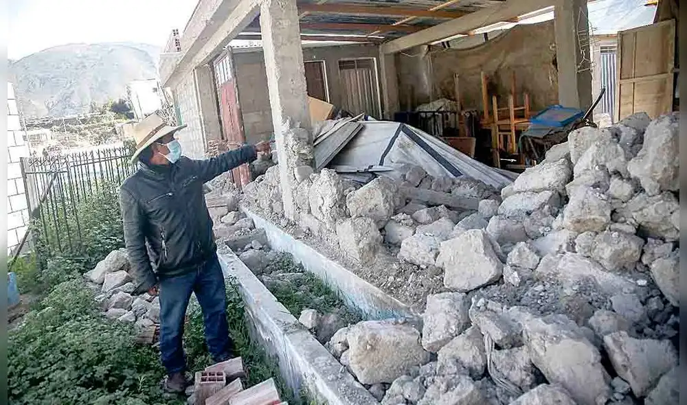 Sin solución. Afectados por sismo no reciben módulos. Foto: La República