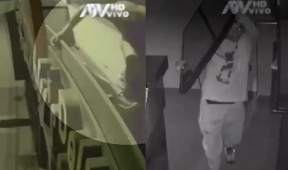 VMT: delincuente ingresó por la chimenea casi desnudo y se vistió en el interior de la vivienda. Foto: composición LR/captura video ATV VMT: delincuente ingresó por la chimenea casi desnudo y se vistió en el interior de la vivienda. Foto: composición LR/captura video ATV