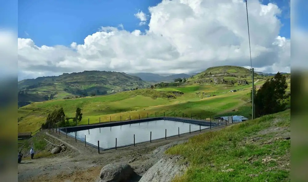 Agua para riego se almacenará en 10.500 reservorios en la sierra. Foto: GRALL
