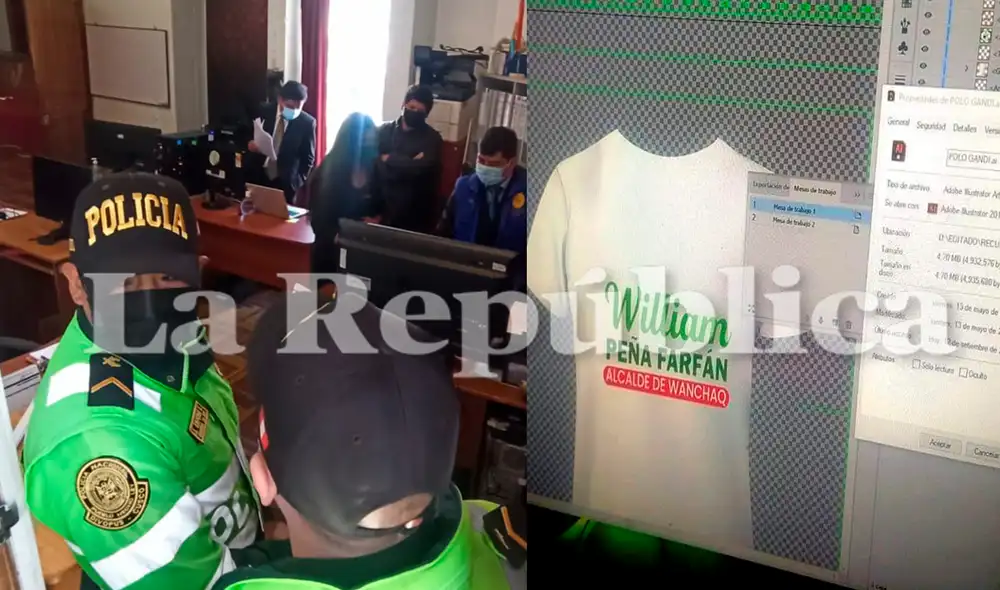 Municipalidad de Wanchaq fue intervenida. Foto: Alexander Flores/ Karerina Baoli