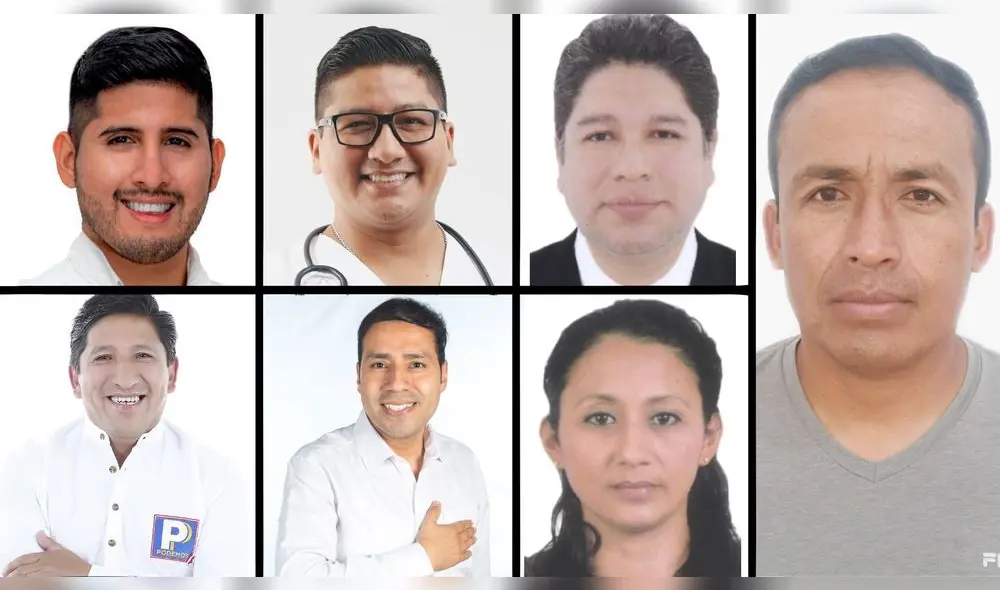 Estos son los candidatos a la alcaldía de Puente Piedra. Foto: composición LR/Facebook de postulantes