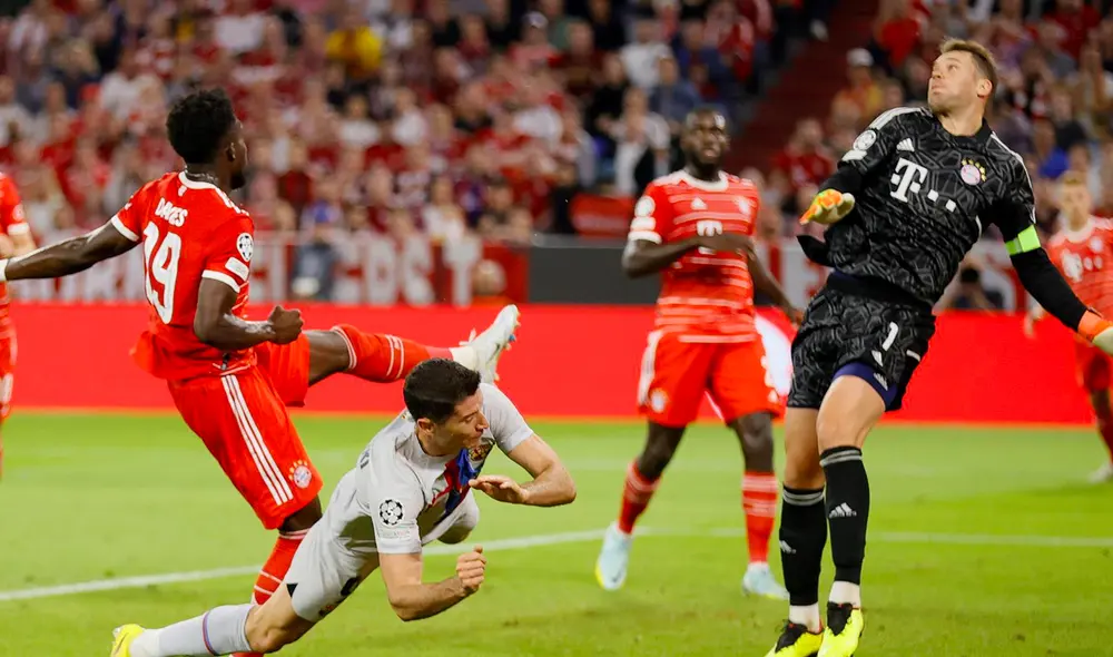 Barcelona vs. Bayern Múnich se enfrentan en el estadio Allianza Arena. Foto: EFE Barcelona vs. Bayern Múnich se enfrentan en el estadio Allianza Arena. Foto: EFE