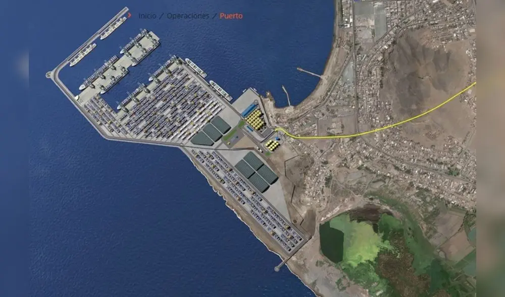 El terminal portuario multipropósito estará ubicado a 80 kilómetros al norte de Lima. Foto: Andina El terminal portuario multipropósito estará ubicado a 80 kilómetros al norte de Lima. Foto: Andina