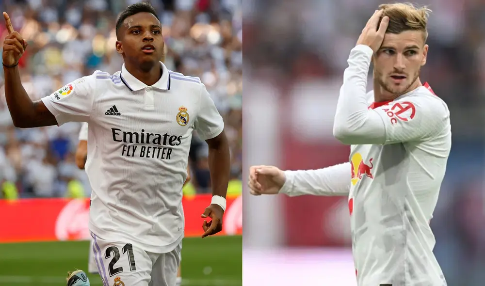 Rodrygo apunta a ser el reemplazante de Benzema. Foto: composición EFE/AFP