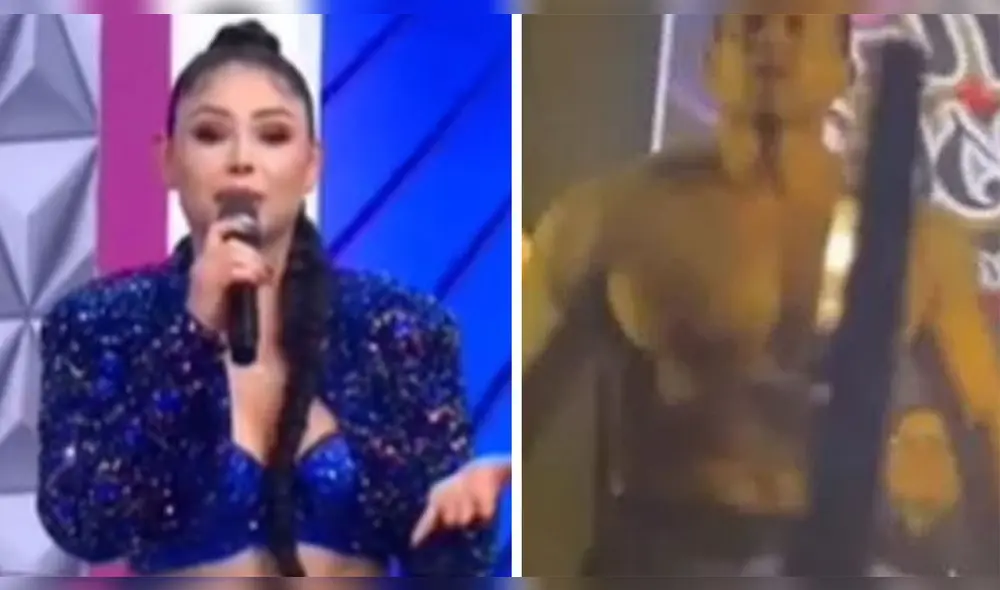 Pamela Franco y Christian Domínguez fueron invitados a la boda de Ethel Pozo y Julián Alexander. Foto: captura América TV/ Instarándula