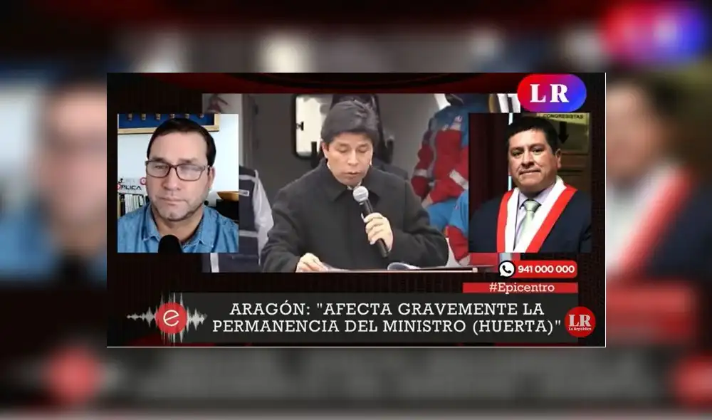 Luis Aragón ya había mostrado su postura durante la candidatura para la Mesa Directiva. Foto: captura de LR+