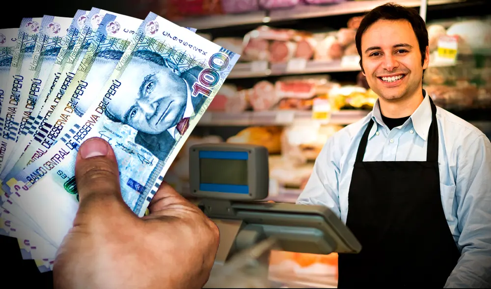 El puesto de cajero es uno de los más solicitados en el Perú. Foto: composición LR / Shutterstock / Andina