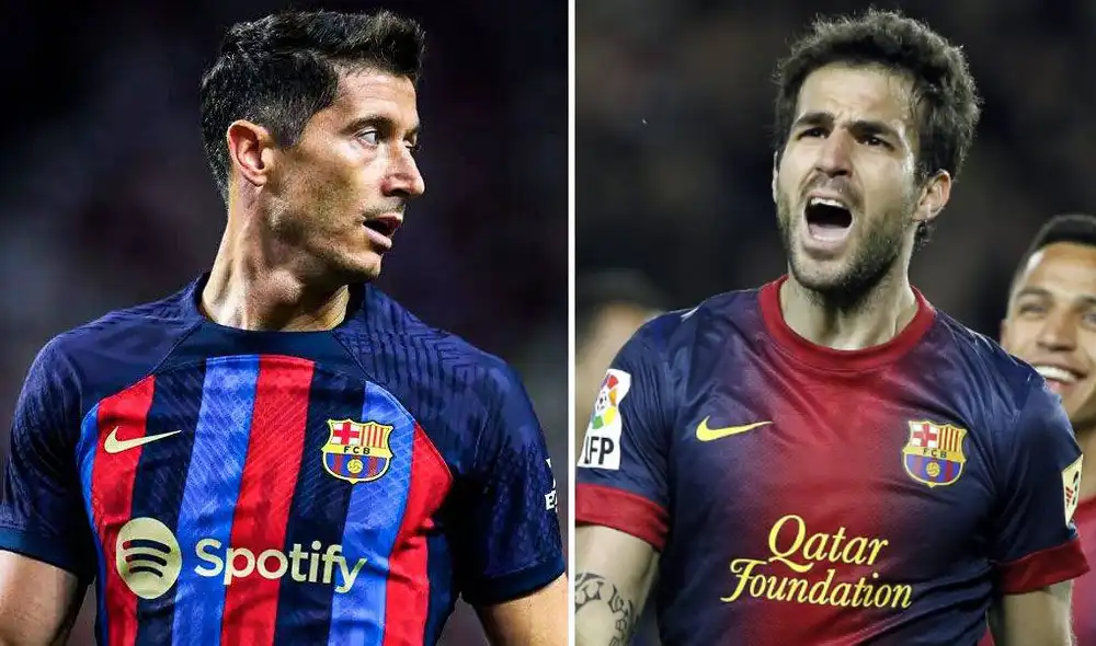 Robert Lewandowski llegó al FC Barcelona esta temporada. Foto: composición/Barcelona/EFE