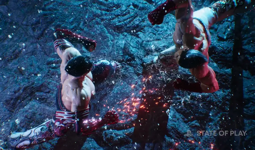 Tekken 8 está siendo desarrollado con el motor gráfico Unreal Engine 5. Foto captura: YouTube - State of Play