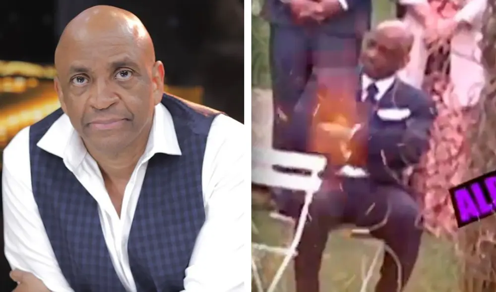 Sergio George estuvo como flamante invitado en el matrimonio de Ethel Pozo. Foto: Instagram Sergio George/ "Amor y fuego"