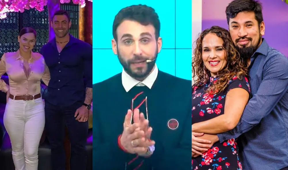 Rodrigo González no cree que la ex chica reality y Sebastián Lizarzaburu puedan mantener una buena relación. Foto: composición LR/ Andrea San Martín/ Instagram Rodrigo González no cree que la ex chica reality y Sebastián Lizarzaburu puedan mantener una buena relación. Foto: composición LR/ Andrea San Martín/ Instagram