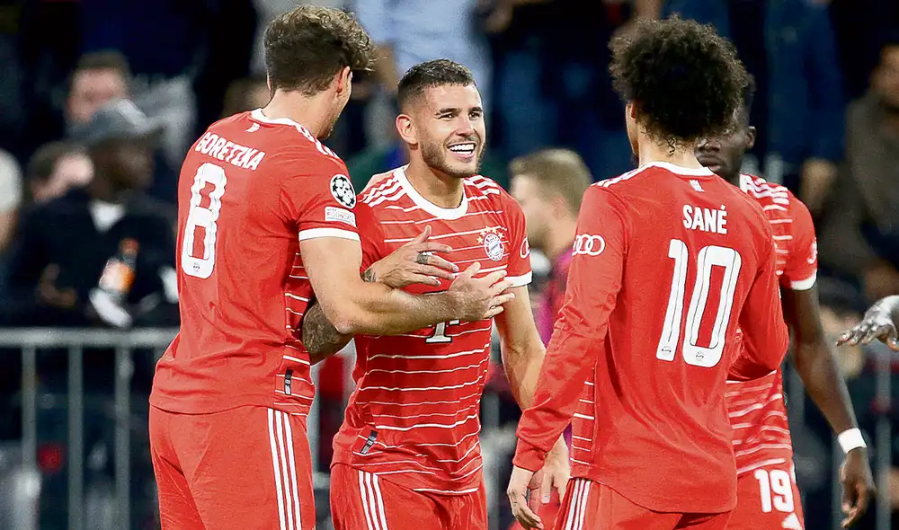 Estreno. Lucas Hernández anotó su primer gol ante el Barcelona y el segundo en toda su trayectoria por la UEFA Champions League. Foto: difusión Estreno. Lucas Hernández anotó su primer gol ante el Barcelona y el segundo en toda su trayectoria por la UEFA Champions League. Foto: difusión