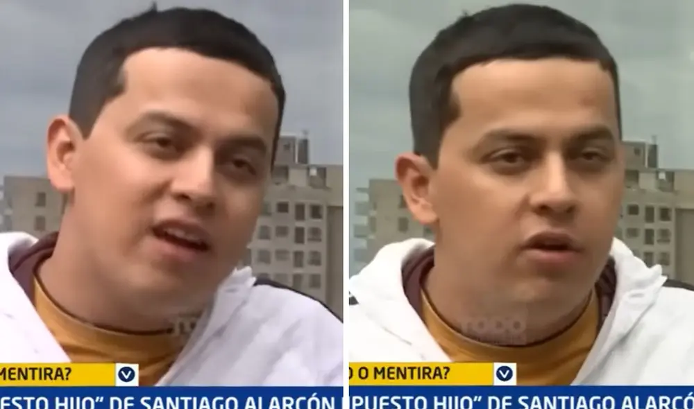 Pedro asegura ser hijo de Santiago Alarcón y de la cantante Shakira. Foto: captura "Lo sé todo"