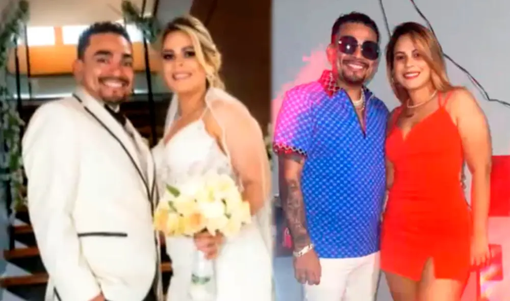 Josimar y Yadira Cárdenas se casaron en 2021 en Estados Unidos. Foto: capturas ATV Josimar y Yadira Cárdenas se casaron en 2021 en Estados Unidos. Foto: capturas ATV