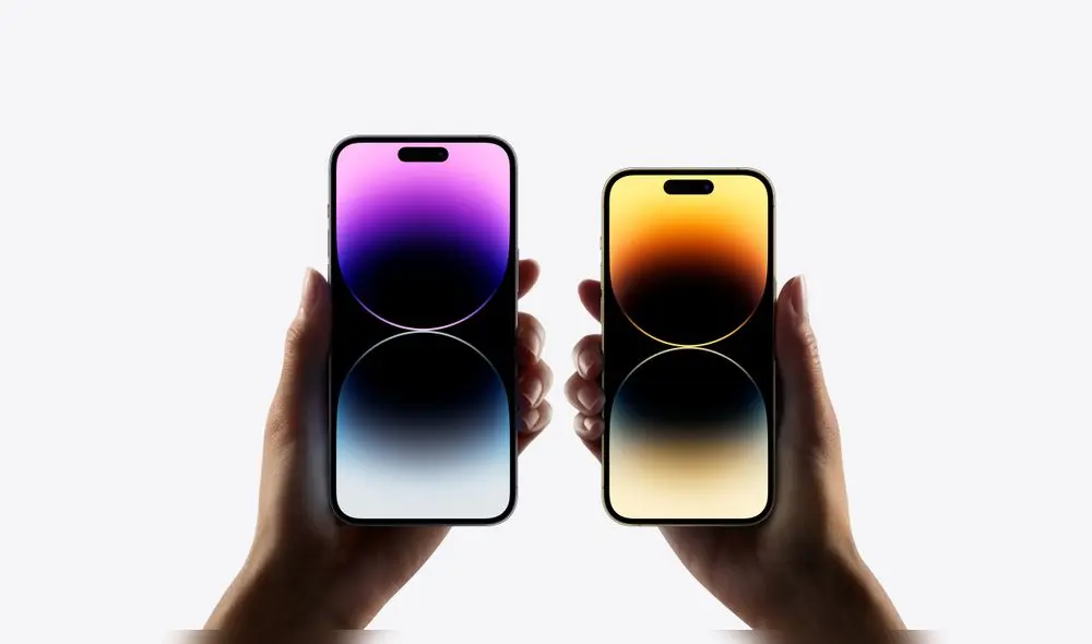 Los iPhone 14 vendrán en todos los colores y las memorias más representativas. Foto: Apple