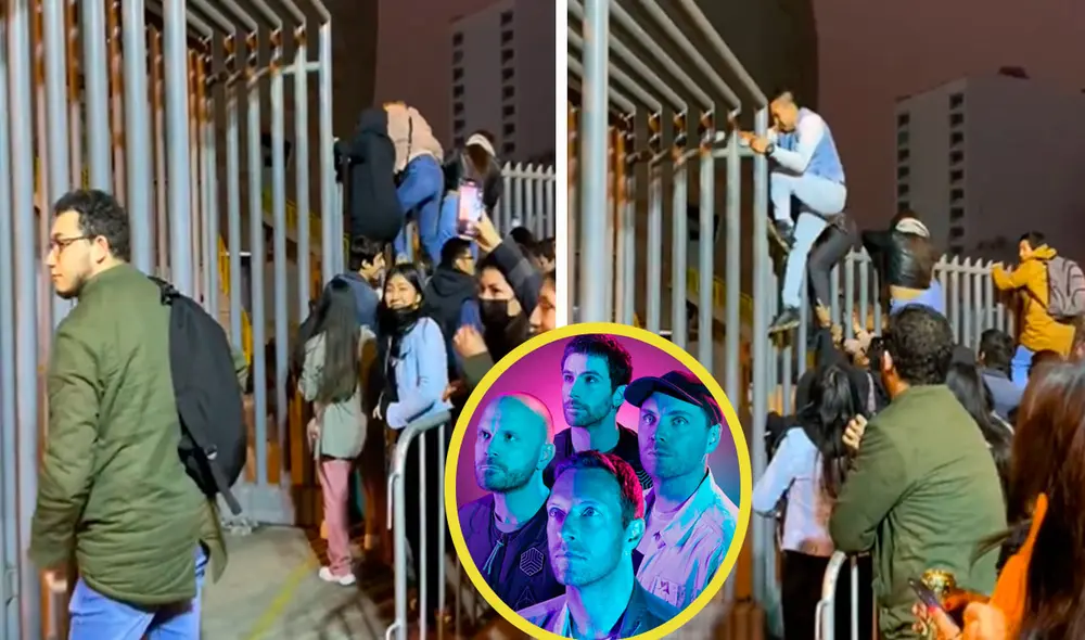 Varias personas grabaron el incidente debido a que permanecieron en los exteriores del Estadio Nacional. Foto: composición LR/Twitter/@steffi_acosta