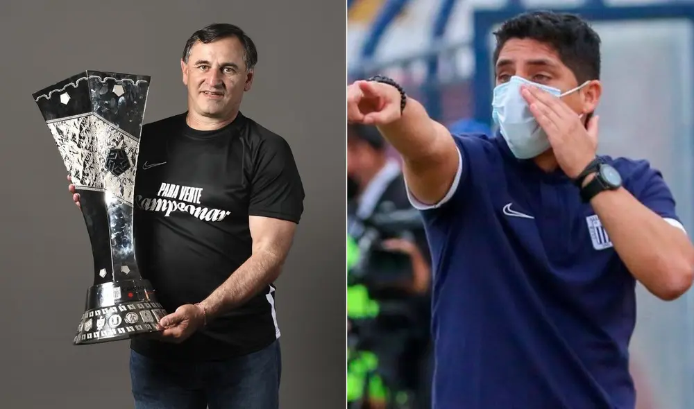 Guillermo Salas dirigió algunos partidos de Alianza Lima en el 2020. Foto: composición LR/Alianza Lima