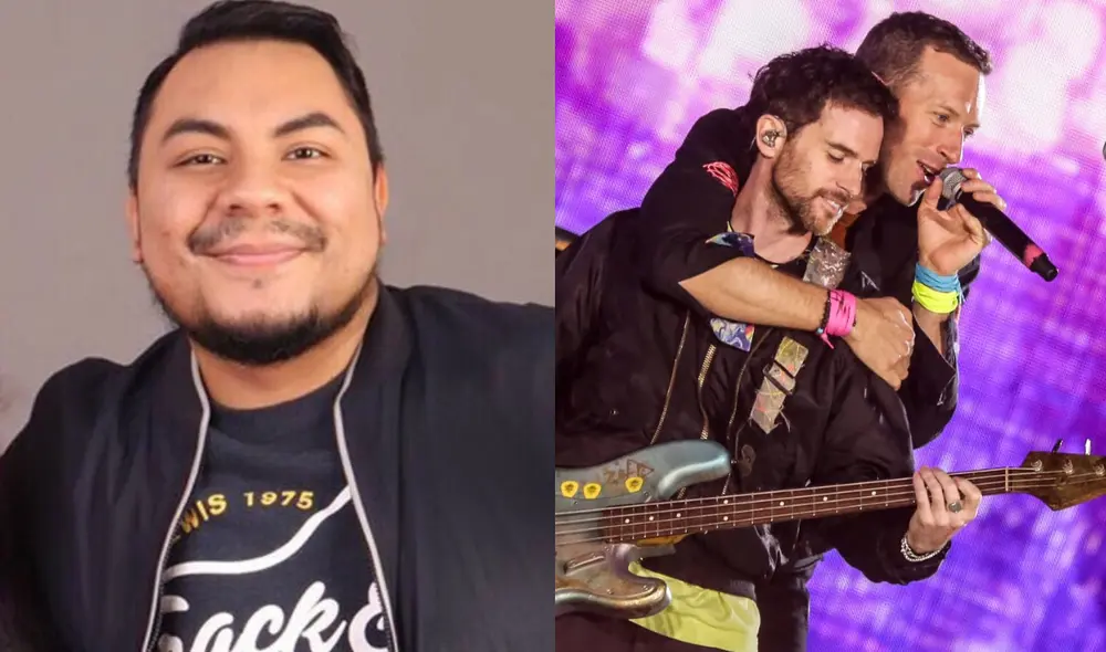 Usuarios felicitaron a Moisés Piscoya por ser parte del primer concierto de Coldplay en Lima 2022. Foto: composición LR/ Moisés Piscoya/ Twitter/ John Reyes Usuarios felicitaron a Moisés Piscoya por ser parte del primer concierto de Coldplay en Lima 2022. Foto: composición LR/ Moisés Piscoya/ Twitter/ John Reyes