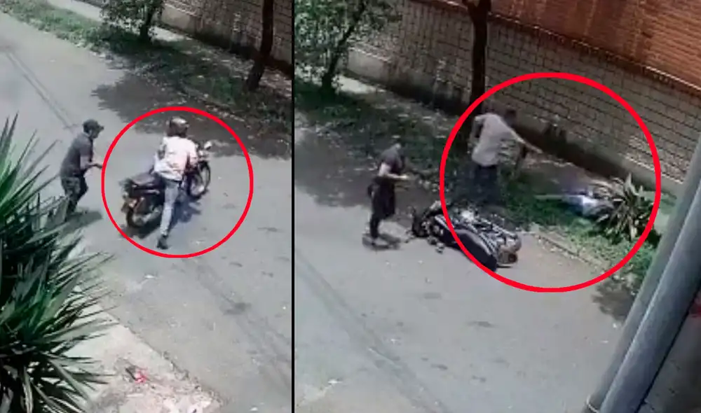 El incidente ocurrió el domingo 11 de septiembre, minutos antes del mediodía, en la localidad de Itaguí, provincia de Antioquia. Foto: captura / Twitter @DenunciasAntio2 El incidente ocurrió el domingo 11 de septiembre, minutos antes del mediodía, en la localidad de Itaguí, provincia de Antioquia. Foto: captura / Twitter @DenunciasAntio2