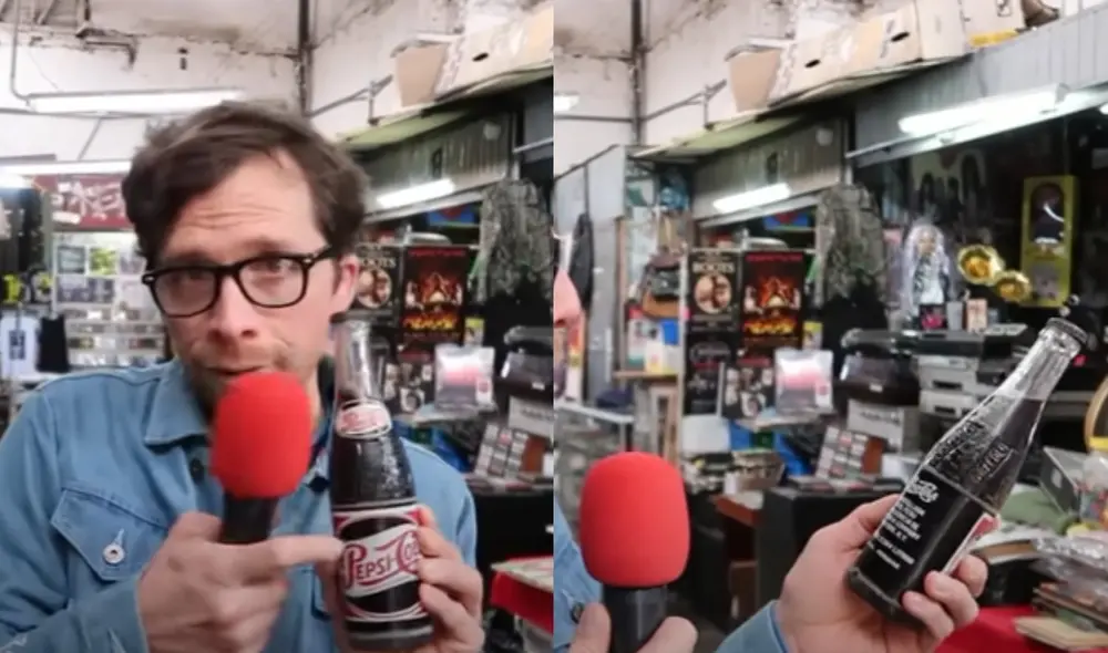 El reconocido youtuber recorrió Lima Centro para enseñarle a su público las antigüedades que se venden hasta la actualidad. Foto: captura de Henry Spencer/YouTube