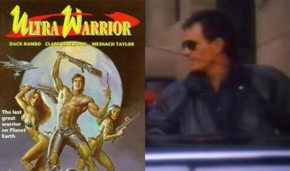 Dack Rambo, Diego Bertie y Ramón García fueron parte de "Ultra Warrior", una vieja película dirigida por Augusto Tamayo. Foto: composición LR/IMDb/captura de Youtube/Sebastian Zavala